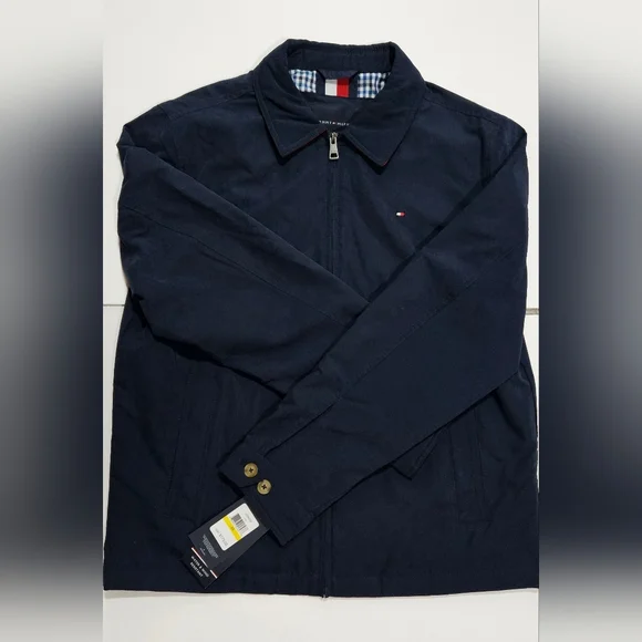 NWT Tommy HilfigerMen's Lightweight Full Zip-Front Jacket Size L - Picture 4 of 9